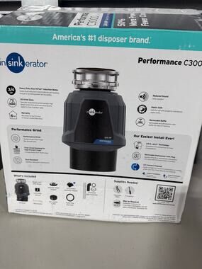 InSinkErator C3000 Performance 0.75HP Garbage Disposer